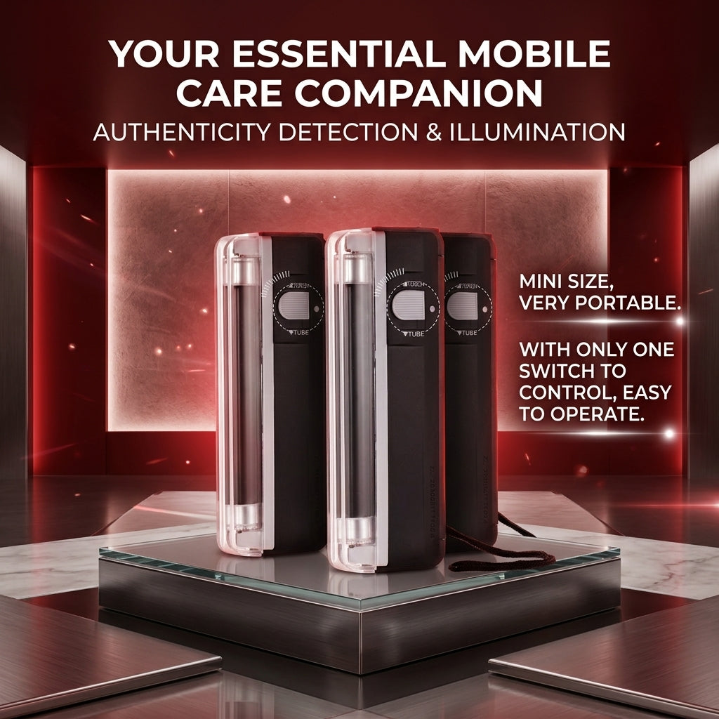 Portable Mini Money Detector UV light bill checker