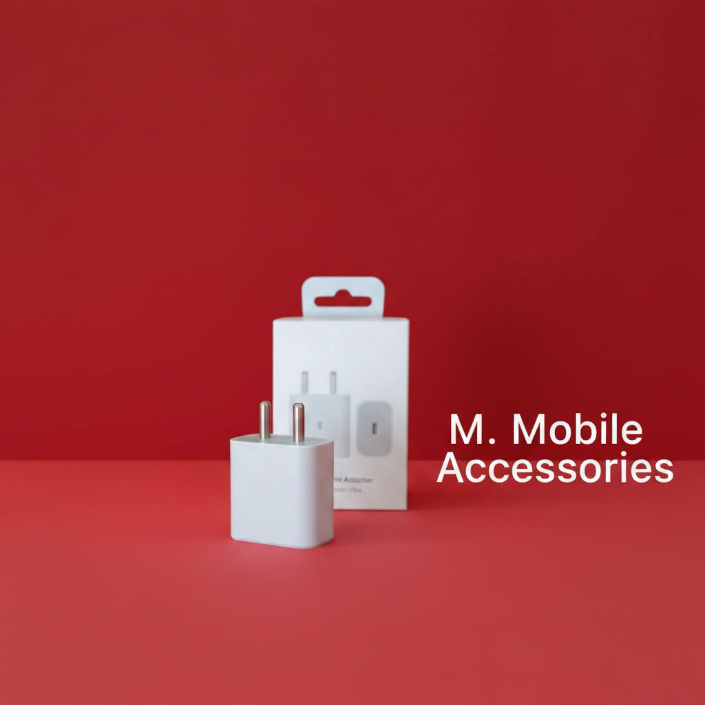 25W Original Power Adapter | White Type-C Fast Charger China Imported